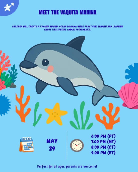 Cartel - de Animales Marinos