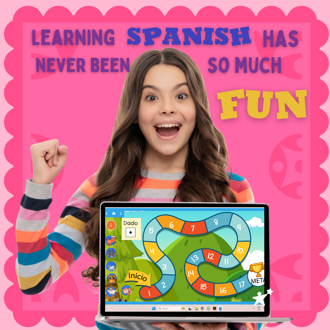 Learning Spanish has never been so much fun
